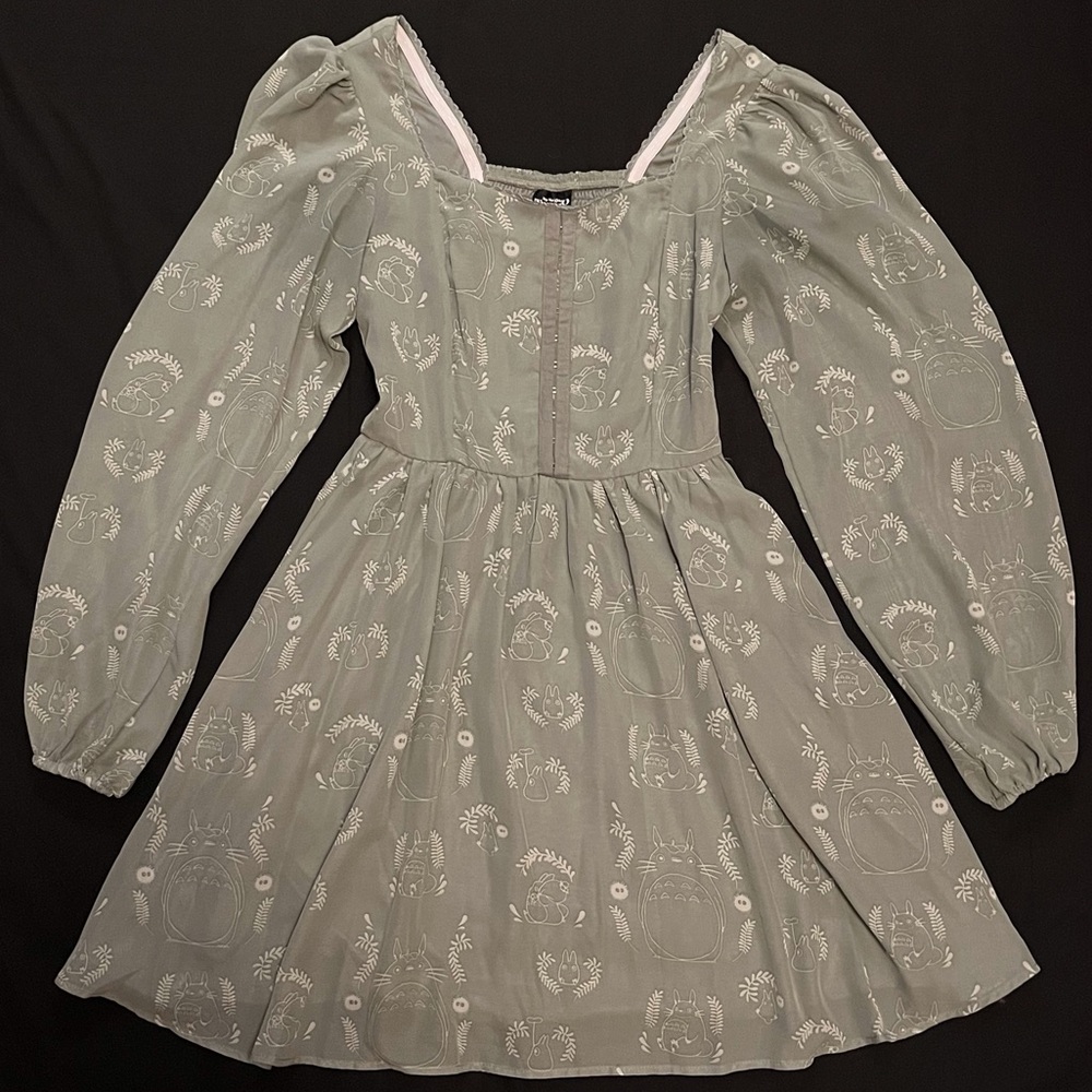 Long sleeve My Neighbor Totoro dress
